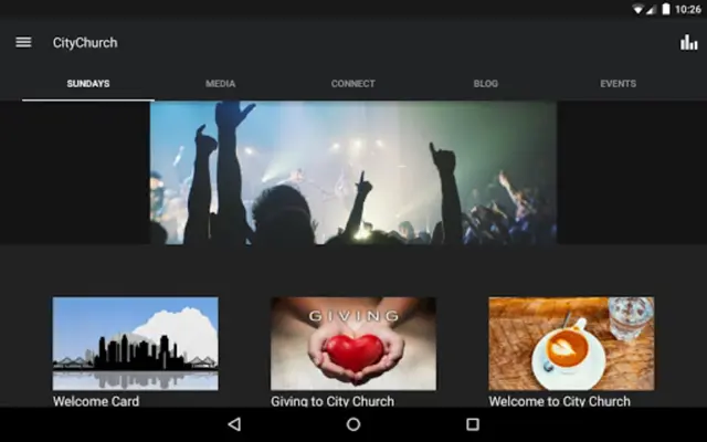 CityChurch android App screenshot 2